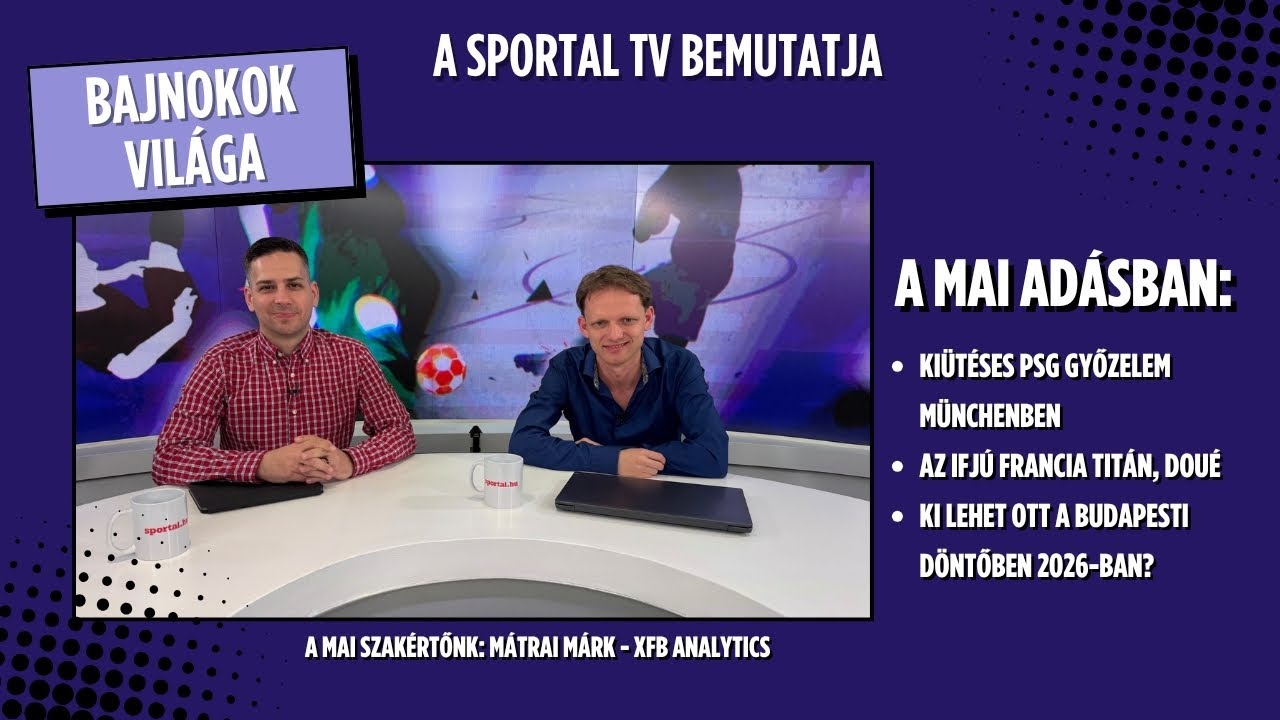 Bajnokok Világa – Kiütéses PSG-siker, Doué a franciák új sztárja